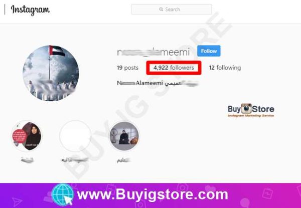 4500 Dubai Instagram Followers Proof