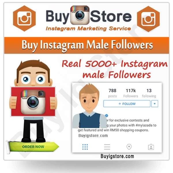 Buy Instagram Male Followers