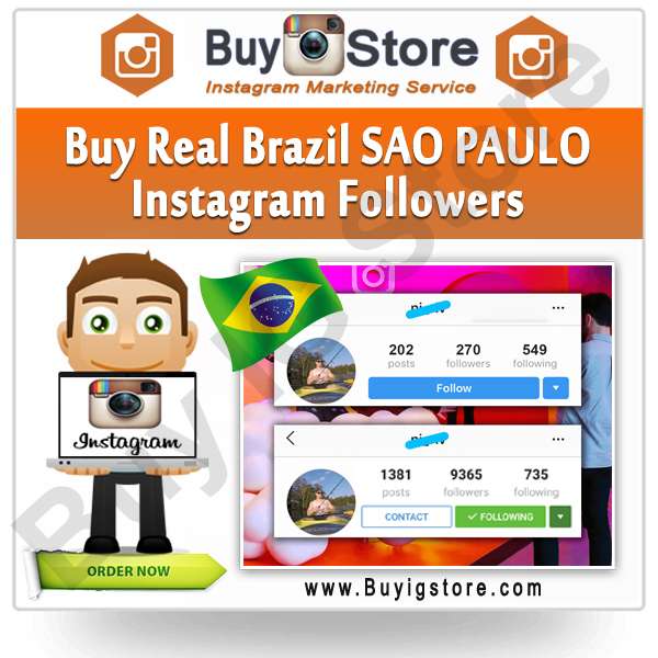 Buy Brazil SAO PAULO Instagram Followers